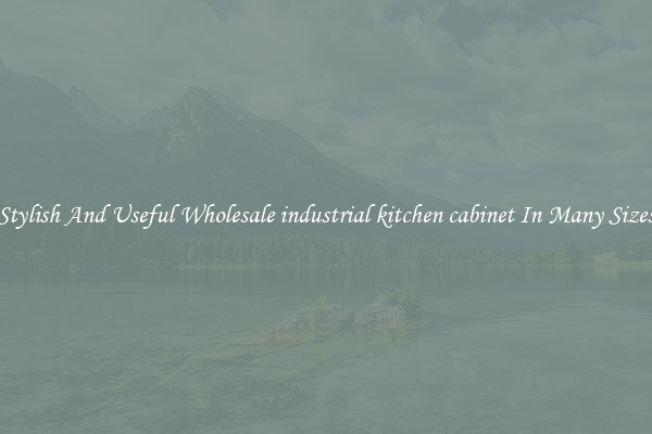 Stylish And Useful Wholesale industrial kitchen cabinet In Many Sizes