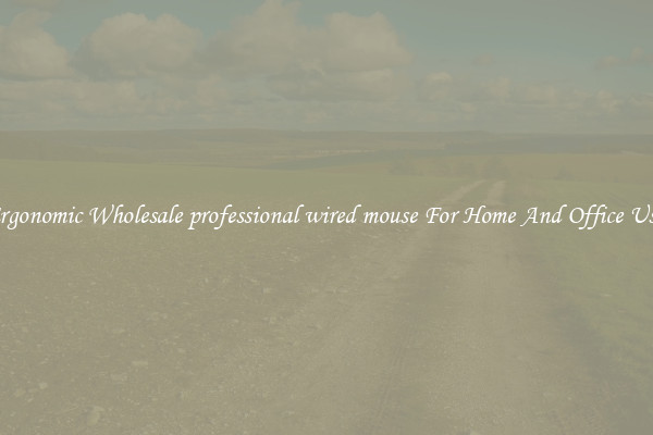 Ergonomic Wholesale professional wired mouse For Home And Office Use.